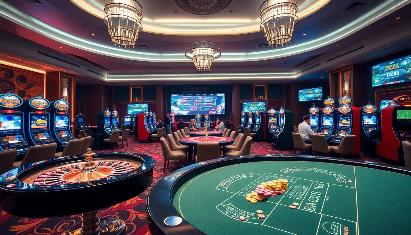 Experience thrilling gameplay and premium services at uu88 company with vibrant casino visuals.