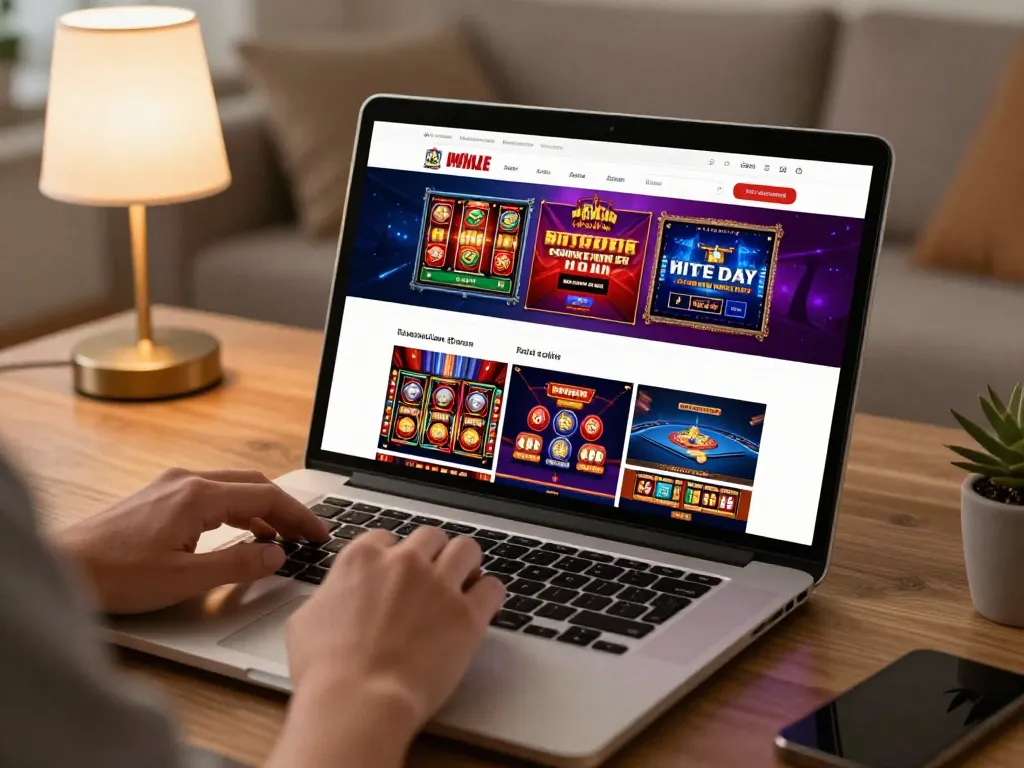 Kuwin VIP players engaging in strategic gameplay on an online casino interface from home.
